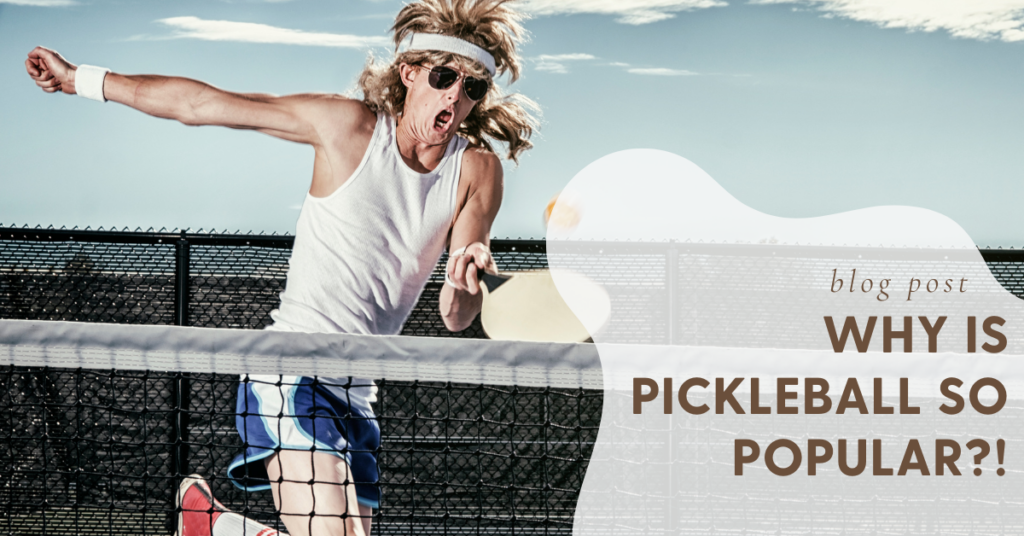 Pickleball is a paddle sport that combines elements of tennis, badminton, and ping pong.